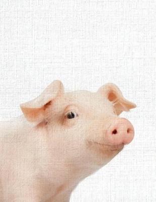 Book cover for Cute Animal Composition Book Pig