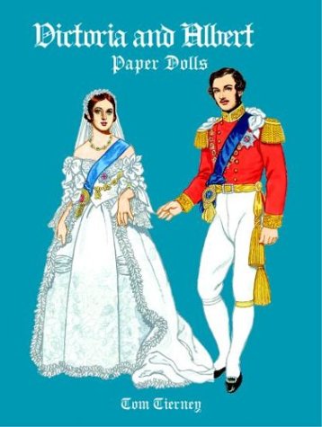 Book cover for Victoria and Albert Paper Dolls