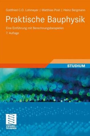 Cover of Praktische Bauphysik