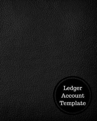 Book cover for Ledger Account Template