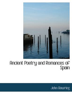 Book cover for Ancient Poetry and Romances of Spain