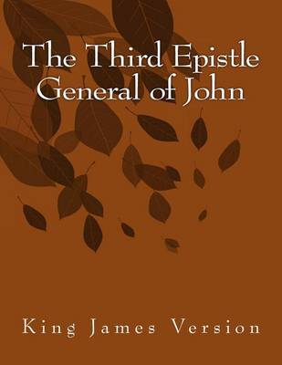 Book cover for The Third Epistle General of John