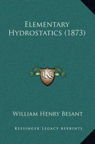 Cover of Elementary Hydrostatics (1873)