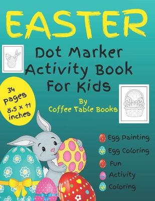 Book cover for Easter Dot Marker Activity Book For Kids