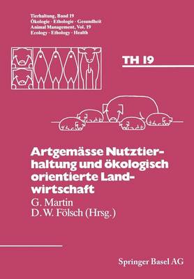 Book cover for Artgemässe Nutztierhaltung und ökologisch orientierte Landwirtschaft