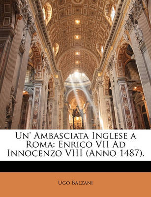 Book cover for Un' Ambasciata Inglese a Roma