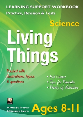 Book cover for Living Things, Ages 8–11 (Science)