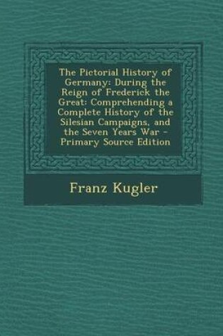 Cover of The Pictorial History of Germany