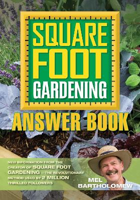 Book cover for Square Foot Gardening Answer Book