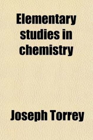 Cover of Elementary Studies in Chemistry