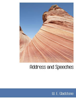 Book cover for Address and Speeches