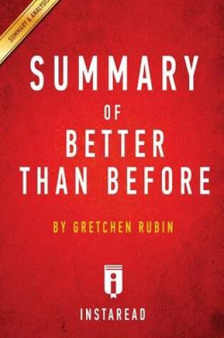 Cover of Summary of Better Than Before