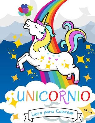 Book cover for Unicornio Libro para Colorear