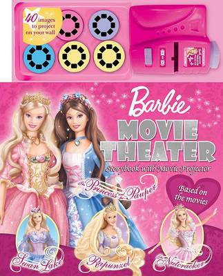 Book cover for Barbie Movie Theater Storybook