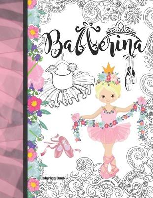 Book cover for Ballerina Coloring Book