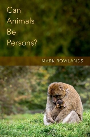 Cover of Can Animals Be Persons?