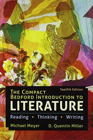 Cover of The Compact Bedford Introduction to Literature 12e & Launchpad Solo for Literature (Six-Months Access)