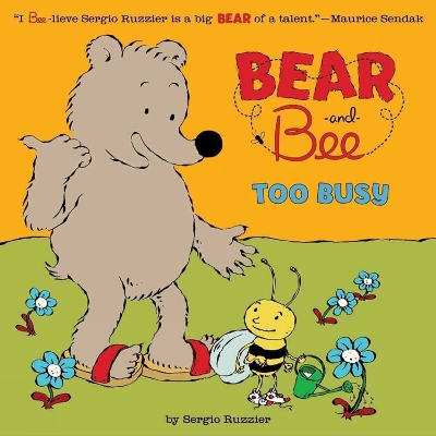 Book cover for Bear and Bee Too Busy