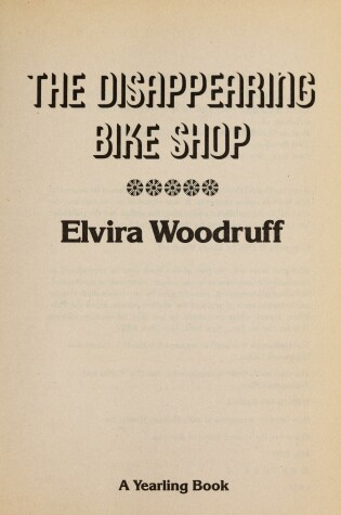 Cover of The Disappearing Bike Shop