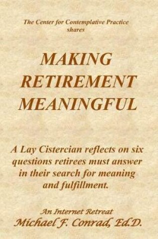 Cover of Making Retirement Meaningful