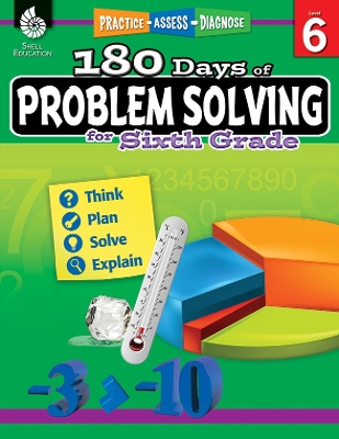 Cover of 180 Days of Problem Solving for Sixth Grade