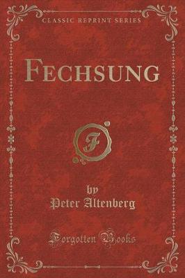 Book cover for Fechsung (Classic Reprint)