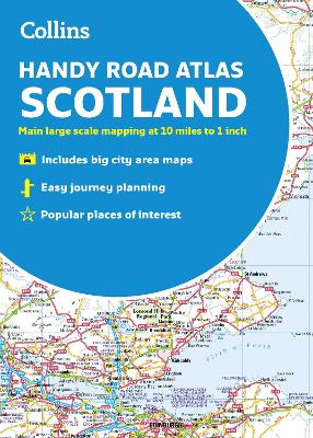 Book cover for Collins Handy Road Atlas Scotland