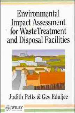 Cover of Environmental Impact Assessment for Waste Treatment and Disposal Facilities