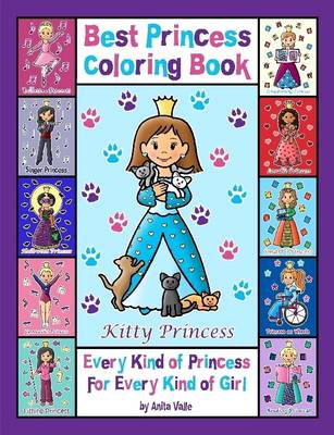 Book cover for Best Princess Coloring Book