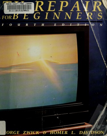 Cover of TV Repair for Beginners