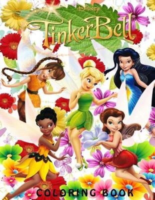 Book cover for Disney Tinker Bell Coloring Book