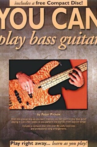 Cover of You Can Play Bass Guitar