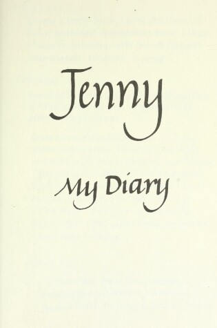 Cover of Jenny, My Diary