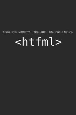 Book cover for System Error Catastrophic Failure Htfml