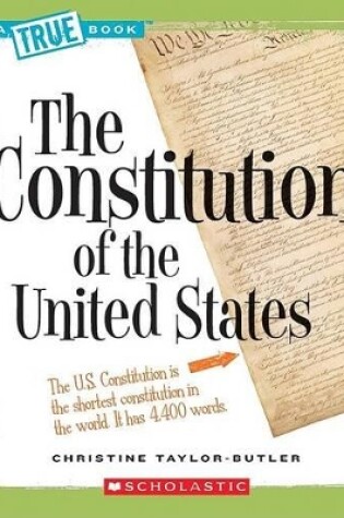 Cover of The Constitution of the United States (a True Book: American History)