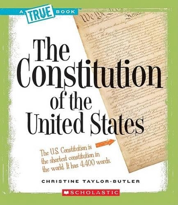 Cover of The Constitution of the United States (a True Book: American History)