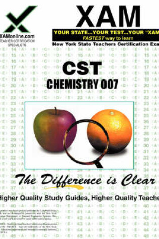 Cover of NYSTCE CST Chemistry 007