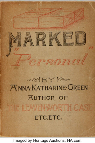 Cover of Marked "Personal"