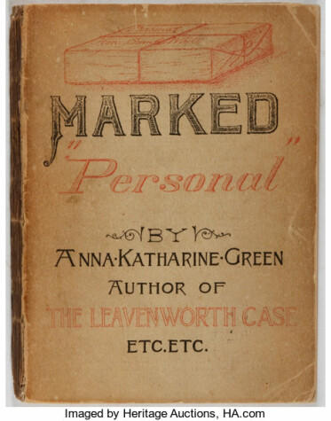 Book cover for Marked "Personal"