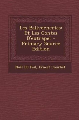 Cover of Les Baliverneries