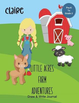 Book cover for Claire Little Acres Farm Adventures