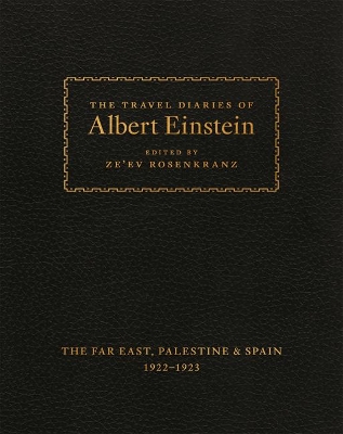 Book cover for The Travel Diaries of Albert Einstein