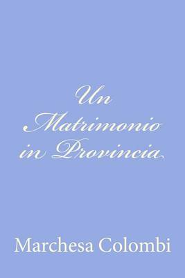 Book cover for Un Matrimonio in Provincia