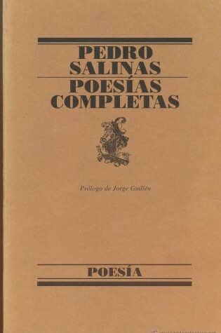 Cover of Poesias Completas - Pedro Salinas