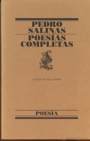 Book cover for Poesias Completas - Pedro Salinas