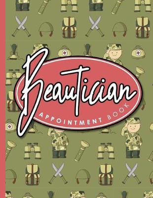 Book cover for Beautician Appointment Book