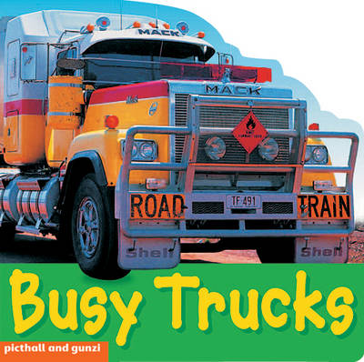 Book cover for Busy Trucks