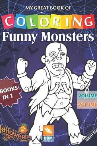 Cover of Funny Monsters - 2 books in 1 - (Volume 3 + Volume 4) - Night edition