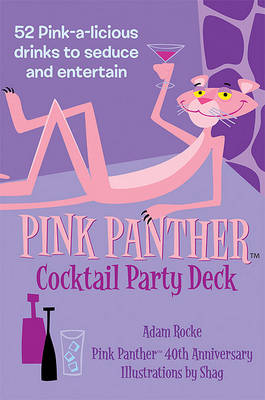 Book cover for "Pink Panther" Cocktail Deck