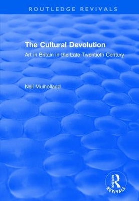 Book cover for The Cultural Devolution